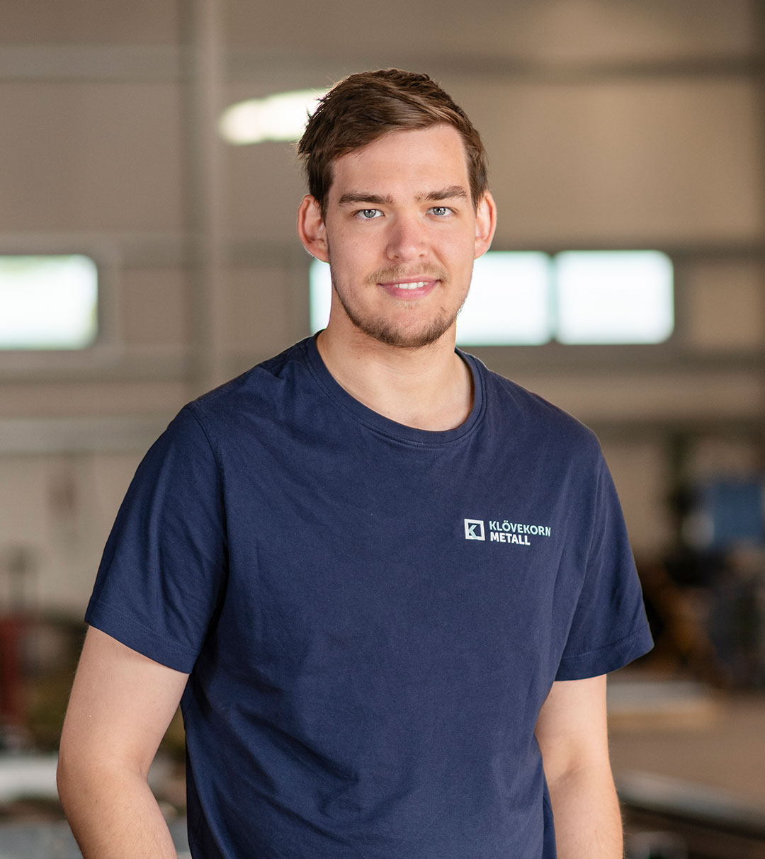 Bastian Brinkhaus, Technischer Zeichner bei Klövekorn Metall