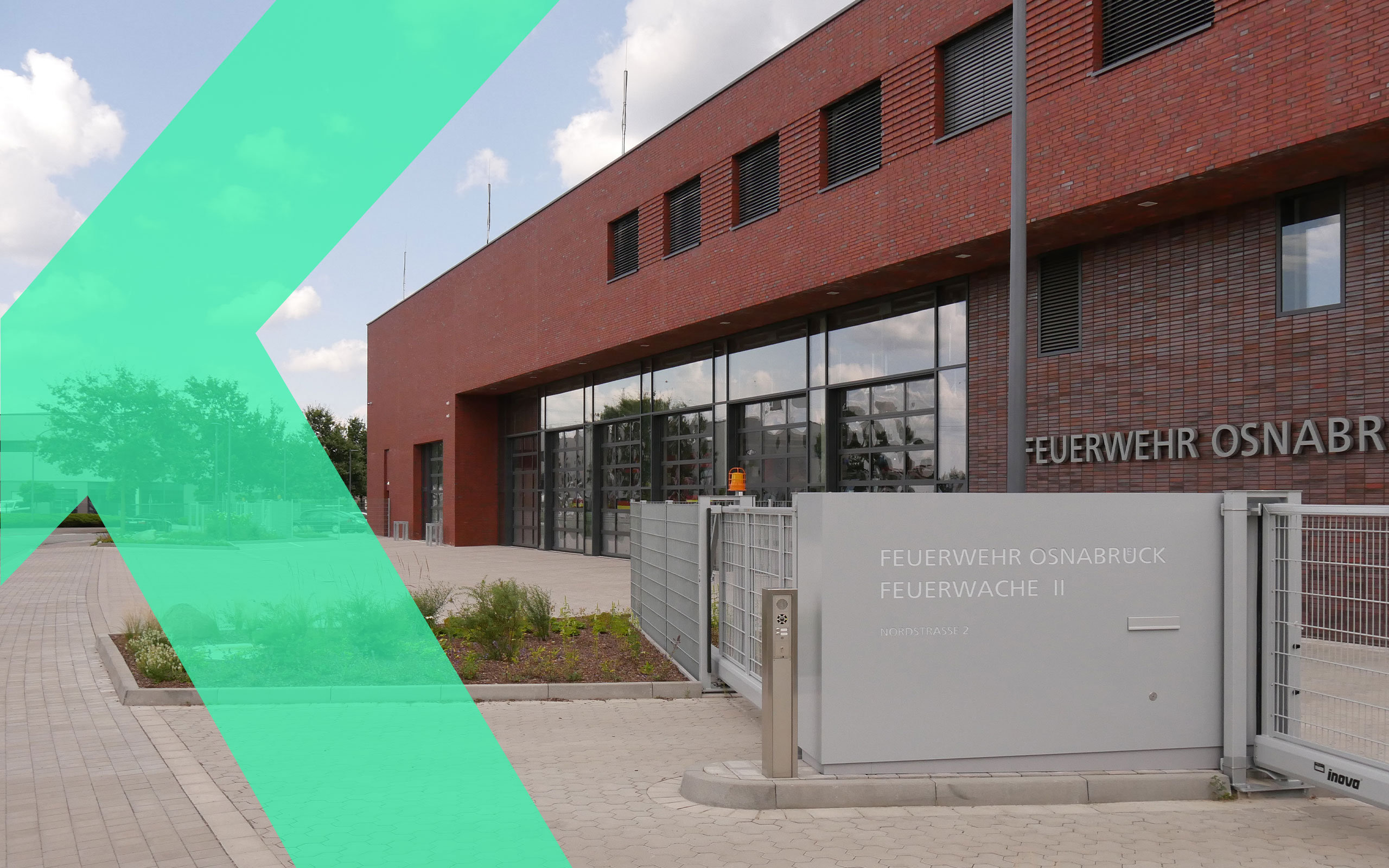 Stahl- und Metallbauarbeiten an der Feuerwache 2 Osnabrück